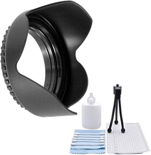 77MM Reversible Lens Hood for Sony FE 24-105mm f/4 G OSS Lens...
