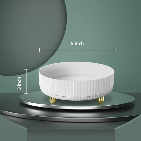 funest Makeup Perfume Organizer, 360 Degree Rotating Lazy Susan Cosmetic Desk Storage Lotions Display Case Round Tray with Large Capacity, for you...