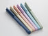 New Solid Color Gel Ink Pens 0.5mm Point Square body Gel Pen for Writing Signature Pack of 6pcs...