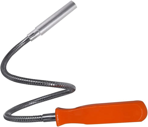 Flexible Magnetic Grabber Pickup Tool - 23-1/2" 8LB Bend-It Magnet Snake Pick-Up Sweeper Bendable Retriever Stick | Gifts for Men Christmas Useful...