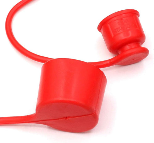 3/8" Skid Steer Bobcat Flat Face Hydraulic Coupler Dust Cap and Plug,CEKER Rubber Covers for ISO 16028 1/2 Hydraulic Male Female Coupling 2set...