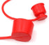 3/8" Skid Steer Bobcat Flat Face Hydraulic Coupler Dust Cap and Plug,CEKER Rubber Covers for ISO 16028 1/2 Hydraulic Male Female Coupling 2set...