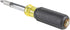 Klein Tools 32500MAG Magnetic Multi-Bit Screwdriver / Nut Driver, 11-in-1 Multi Tool with 8 Bits, 3 Nut Driver Sizes, Cushion Grip Handle...