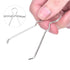4 Pack Bike Chain Hook Bicycle Chain Repair Tool Kit Joint Removal Hooks Buckle Disassembly Quick Release Link Connection Repairing Tools for Moun...