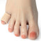 Cuttable Toe Tubes Sleeves 5 Pack Small Size, Made of Elastic Fabric Lined with Silicone Gel. Toe Sleeve Protectors Relief Toe Pressure Pain, Corn...