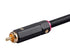 Monoprice Onix Series Digital Coaxial Audio/Video RCA Subwoofer CL2 Rated Cable, RG-6/U 75-ohm 3ft Black...