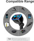 Car Charger Cigarette Lighter Splitter Adapter,120W QC3.0 Dual USB Car Charger with LED Voltmeter 12/24V Sockets Splitter Cigarette Lighter USB Ch...