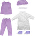 New Adventures Style Girls: 18" Doctor Dress Up Set - 15 Piece Outfit & Accessory Set, Dress Up, Doll Accessories, Purple White & Pink...