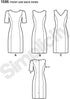 Simplicity 1586 Women's Fit Dress Sewing Pattern, Sizes 10-18...