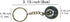 8 Ball Keychain Creative Key Chain Diameter 0.98 In Pendant Decorative Small Pendant Creative Key Chain...