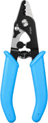 VCFS-33 Fiber Optic Stripper 3 Port Hole Fiber Optic Stripping Tool with 6" handle - Hex Key Adjustable For Jacket, Buffer, and 125?m-250?m Coatin...