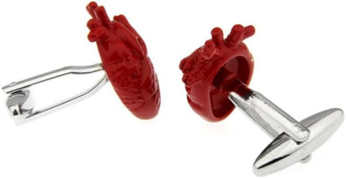 Anatomical Human Heart Cufflinks Anatomy Medical Steampunk Doctor Nurse...