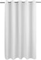 River Dream No Hook Hotel Cloth Shower Curtain Microfiber - Waterproof Soft Washable Fabric Shower Curtain or Liner with Magnets, White, Standard ...