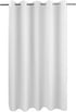 River Dream No Hook Hotel Cloth Shower Curtain Microfiber - Waterproof Soft Washable Fabric Shower Curtain or Liner with Magnets, White, Standard ...