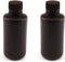 Othmro 2pcs 500ml Plastic Lab Cylindrical Chemical Reagent Bottle w Lids Wide Mouth Laboratory Reagent Polyethylene Bottle Sample Sealing Liquid S...
