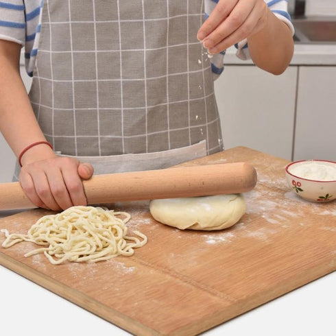 12-inch Wooden Rolling Pin for Baking, French Wood Rolling Pin Wood Kitchen Dough Roller for Fondant, Pizza, Pie, Cookie and Pastry...