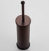 Bronze Toilet Plunger with Holder for Bathroom Metal Canister Holder Drip Cup, Heavy Duty, Deep Cleaning,Quick Dry Bronze...
