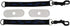 CHU-BUDDY Chubuddy Chew Holder Black Screen Print- Black Tether and Natural Strap...