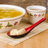 G.E.T. 6026-RB Red/Black 0.6 oz. Soup Spoon, Break Resistant Dishwasher Safe Melamine Plastic, Fuji Collection (Pack of 12)...