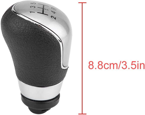 KIMISS Shifter Knobs, Car 5 Speed Gear Shift Lever Knob Shifter Head for Ford Focus Fiesta mk7 2008-2013...