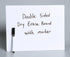 Dry Erase White Board for Student: 2-Pack Personal Whiteboard Lapboard for Kids, White Lapboard for Individual and School Supply...