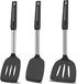 Spatula Set Silicone Spatula Heat Resistant Spatulas for Nonstick Cookware Rubber Spatula Turner Fish Wok Spatula, Large Nonstick Silicone Egg Spa...