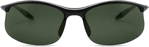 JULI Polarized Sports Sunglasses for Men Women Tr90 Unbreakable Frame for Running Fishing Baseball Driving MJ8002...