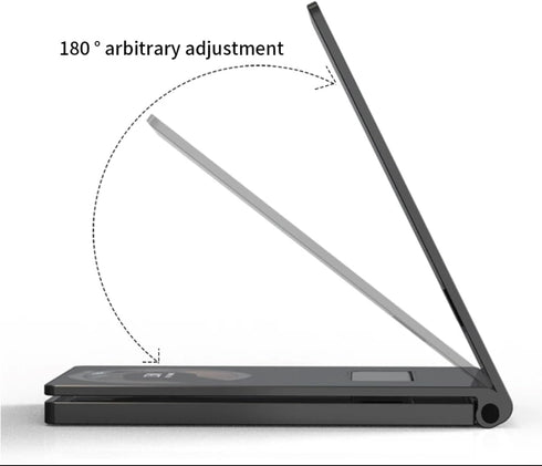Wireless Charging Station Compact Sleek and Modern Design with 15 Watts Fast Charging Compatible with iPhone 15/14/13/12/11 Pro Max/XR/XS/8/8 Plus...