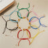 Pingyongchang 4pcs Braided Rope Bracelets Anklet Handmade Colorful Sunflower String Bracelets Boho Adjustable Waterproof Sandy Beach Bracelets Fri...