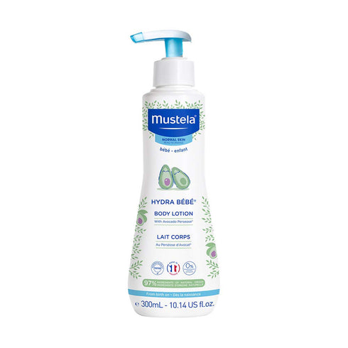 Mustela Hydra Bebe Body Lotion - Daily Moisturizing Baby Lotion with Natural Avocado, Jojoba & Sunflower Oil – Various Sizes...