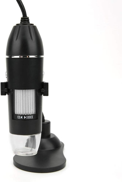 LED Digital Microscope, Aluminum Alloy Microscope, Electronic Biological Research Industrial for Archaeological Research Insect Observation...
