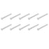 Shoulder Swing Lifting Bolt (M6x50mm) 10Pcs, 304 Stainless Steel Eye Bolts - for Home Renovation, Pipeline Gate Valves Fasteners, Silver...