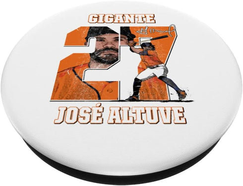 El Pequeno Gigante Jose Altuve Jose Altuve Houston MLBPA PopSockets Swappable PopGrip...