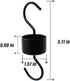 Ant Moat for Hummingbird Feeders 2 Pack Black...