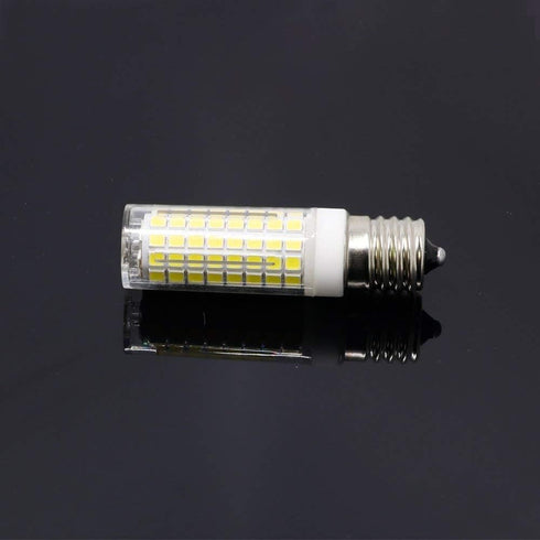 E17 LED Bulb,Dimmable 8W,80W Halogen Bulb Equivalent,800Lm,AC120V,E17 Bulb White 6000k,for Over Counter Microwave Ovens(Pack of 2)...