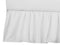 American Baby Company Ultra Soft Microfiber Ruffled Porta/Mini-Crib Skirt, White, for Boys and Girls...