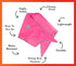 SPOT THE DOG! Reflective Dog Bandanas - High Visibility Tie-On Safety Dog Accessories for Small, Large Dogs, Orange Collar, Scarf, Kerchief, Bib f...