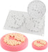Flower Cloud Shaped Donut Silicone Mold Fondant Cake Mold DIY Chocolate Baking Tools Cake Decoration Accessories Bakeware (Cloud Flower L_11.84 X7...