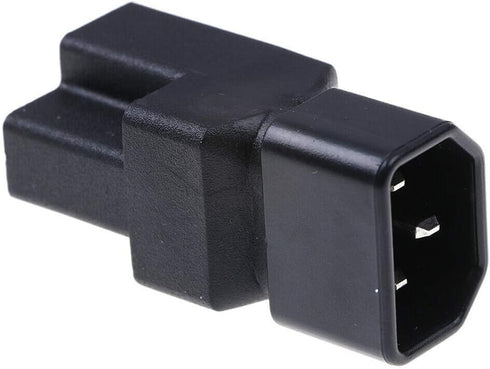 ANRANK IN14515AK IEC C14 to NEMA 5-15R Computer Power Cord Plug Adapter...