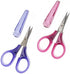 Small Thread Scissors For Cross Stitch And Embroidery With Zippered Pouch...
