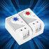 Mechanical Thermostat, 0-60 Adjustable Normally Close Temperature Controller Switch(KTO011)...