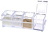 Seasoning Box with Spoon 4 Compartments Multi-Grid Spice Storage Container storage Tool for Kitchen Herb Spice Tools Gadgets...
