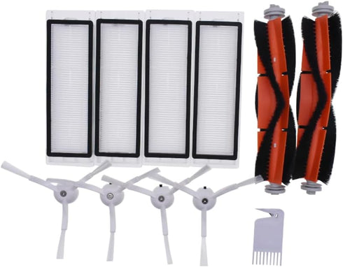 Neutop Replacement Accessories Kit Compatible with Roborock S6 S6 Pure S5 S5 Max S4 E4 E20 E25 E35 C10 S50 Robot Vacuum Parts with 2 Main Brush 4 ...