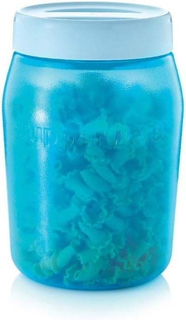 Tupperware Plastic Storage Container - 1.5 Litre, 1 Piece, Blue...