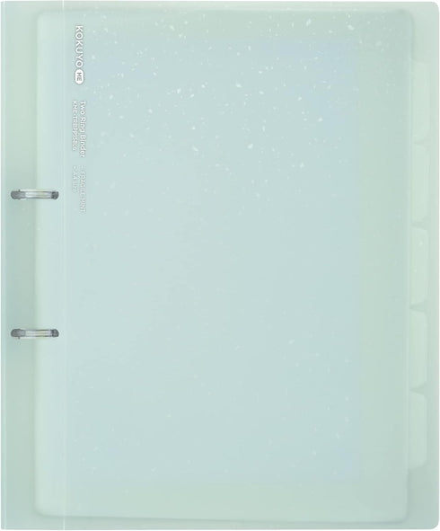 Kokuyo Me 2-Ring Loose Leaf Binder, A4, Up to 100 Sheets, Fragile Mint, Japan Import (KME-TRBPP158LG)...