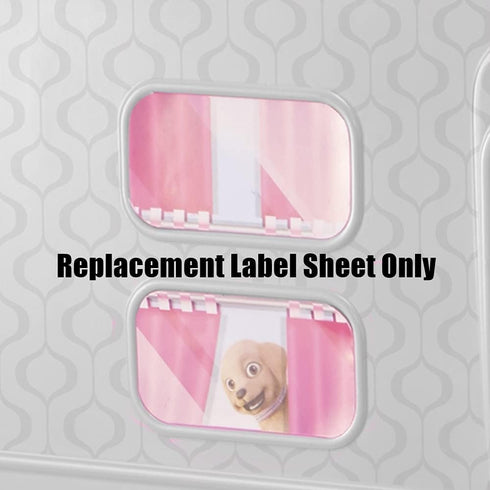 Barbie Replacement Parts Camper Playset - FBR34 ~ Replacement Labels / Stickers ~ Set B...
