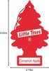 LITTLE TREES Air Fresheners Car Air Freshener. Hanging Tree Provides Long Lasting Scent for Auto or Home. Cinnamon Apple, 24 Air Fresheners...