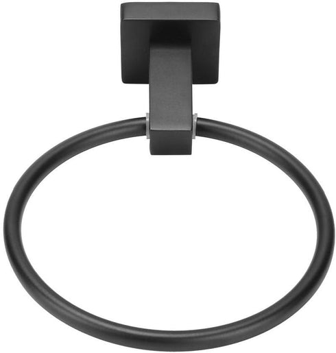 Towel Simple Wall Mounted Kitchen Bathroom Round Towel Rack Holder Hanger Hardware Space Saver...