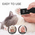 Feet Hair Trimmer, Dog Clippers,Quiet Washable USB Rechargeable Cordless Dog Grooming Kit,Electric Pets Hair Trimmers Shaver Shears for Dogs and C...