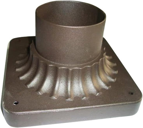 Designers Fountain 1916-ORB Outdoor Post Light Mounting Base, Oil Rubbed Bronze...